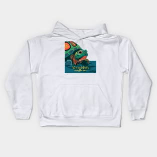 Slow and steady Kids Hoodie